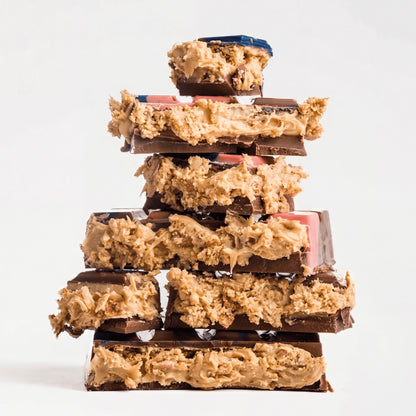 Romige Pindakaas Chocoladereep met Crunchy Bite – 220g