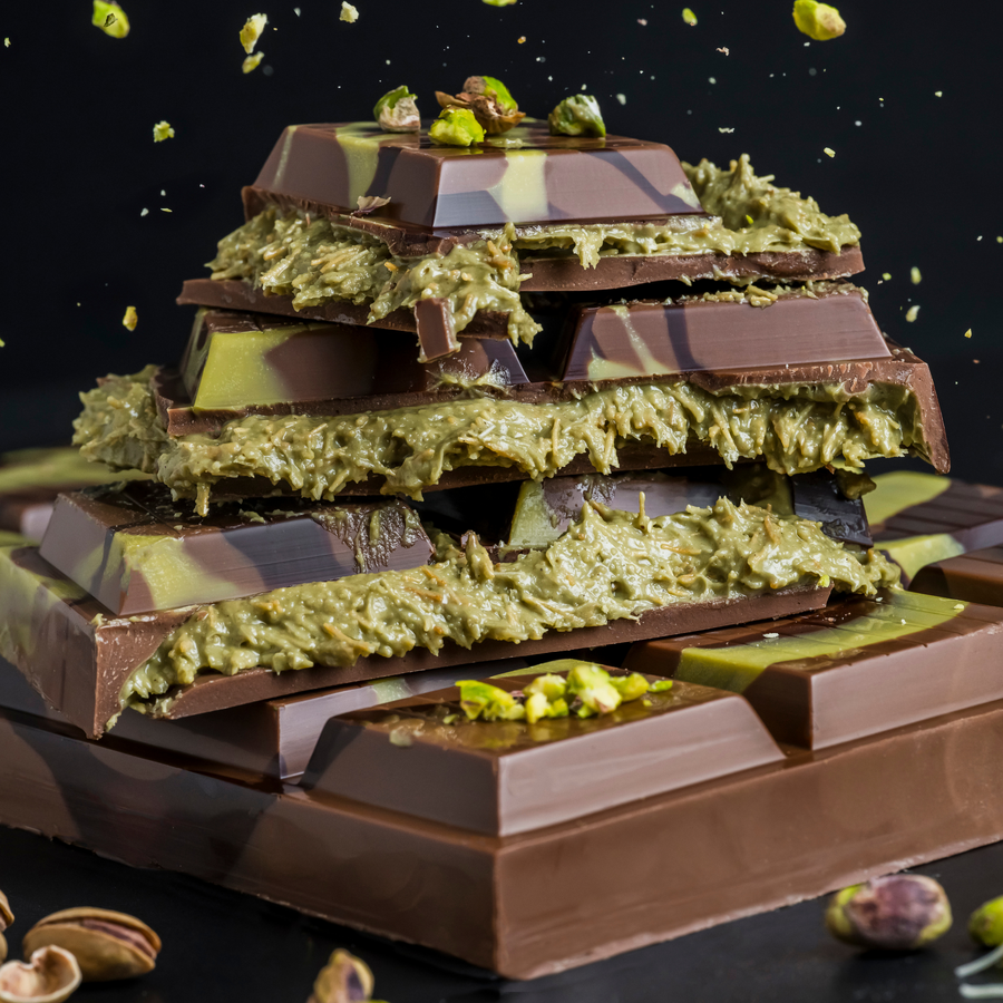 1 Kilo Pistazien-Schokoladentafel